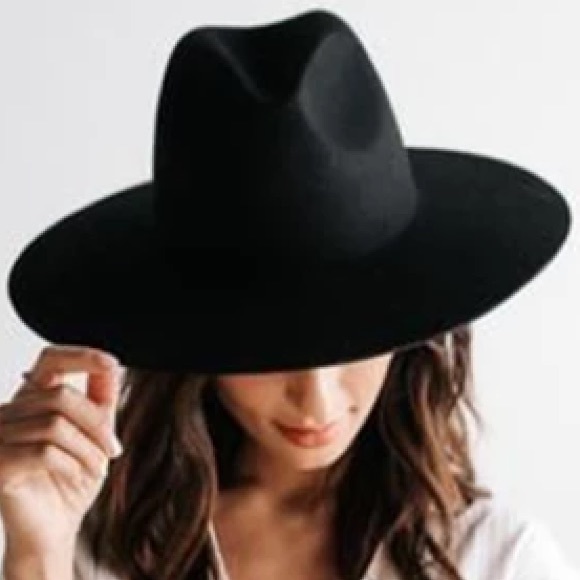 🔥 RESTOCKED! 🔥Western Felted Fedora / Rancher Hat - Picture 3 of 11